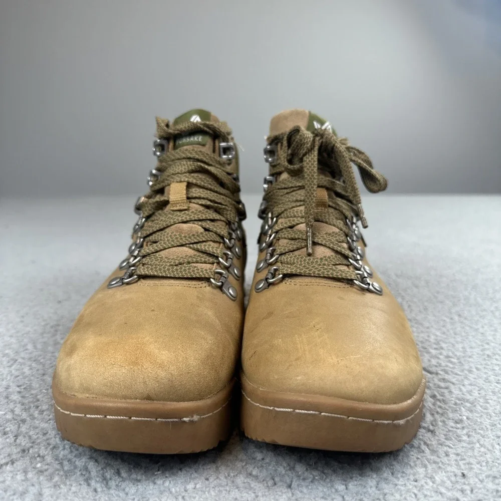 Forsake Patch Leather Waterproof Hiking Boots Women 7.5 Sand Cyprus NHCF19